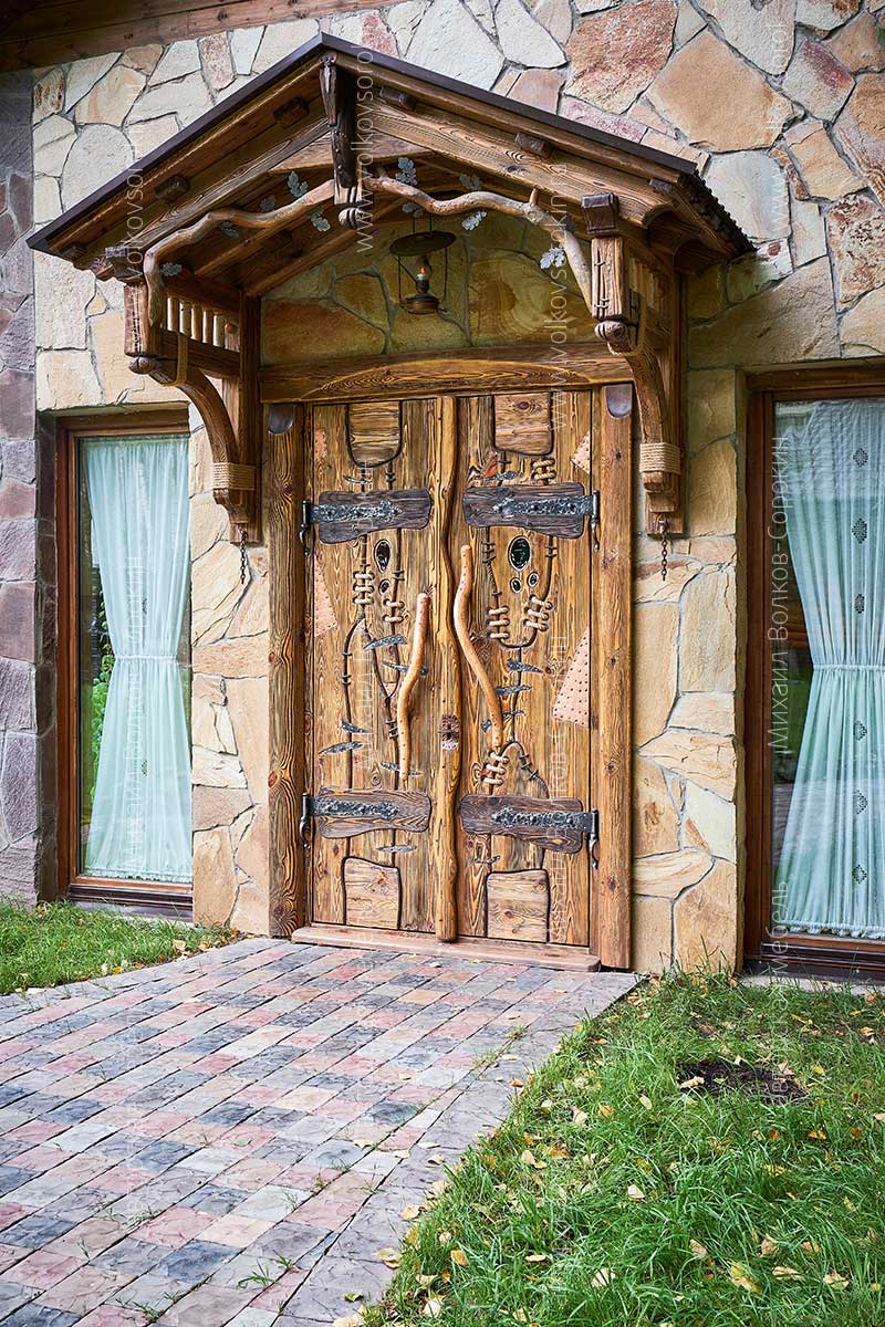 Wooden Doors for Gazebo