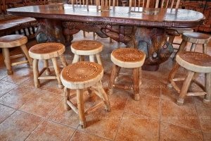 Table with stools